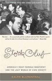 Tapa de Stork Club
