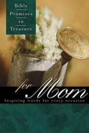 Tapa de Bible Promises to Treasure for Mom
