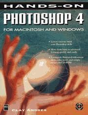 Tapa de Hands-on Photoshop 4 for Macintosh and Windows