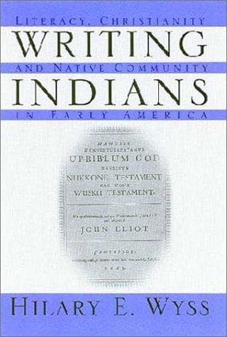 Tapa de Writing Indians