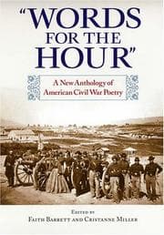 Tapa de "Words for the hour"