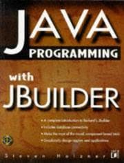 Tapa de Java programming with JBuilder