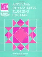 Tapa de Artificial Intelligence Planning Systems