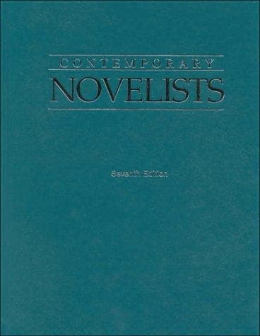 Tapa de Contemporary novelists
