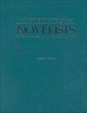 Tapa de Contemporary novelists