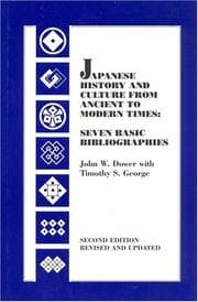 Tapa de Japanese history and culture from ancient to modern times