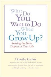 Tapa de What do you want to do when you grow up?