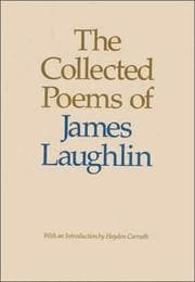 Tapa de The collected poems of James Laughlin