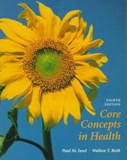 Tapa de Core concepts in health