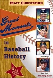 Tapa de Great Moments in Baseball History