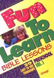 Tapa de Fun-to-learn Bible lessons