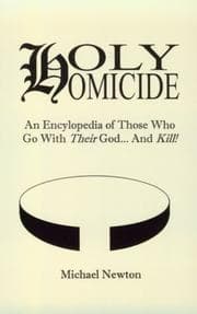 Tapa de Holy homicide