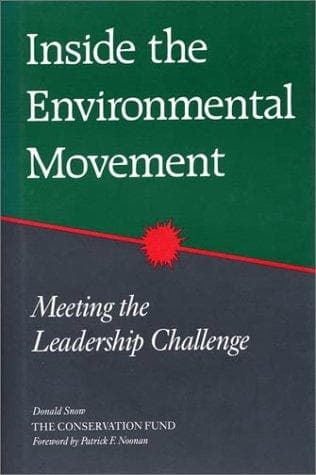 Tapa de Inside the environmental movement