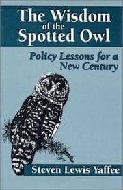 Tapa de The wisdom of the spotted owl