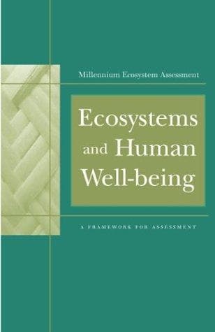 Tapa de Ecosystems and Human Well-Being