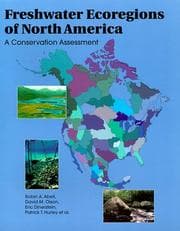 Tapa de Freshwater ecoregions of North America