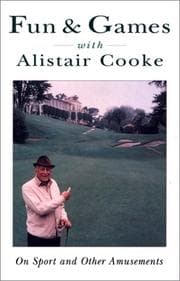 Tapa de Fun and Games with Alistair Cooke