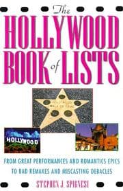 Tapa de The Hollywood book of lists