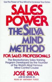 Tapa de Sales Power, the Silva Mind Method for Sales Professionals