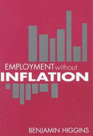 Tapa de Employment without inflation