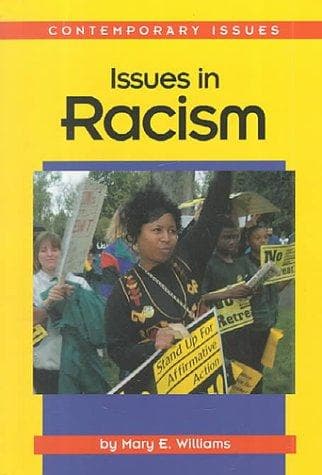 Tapa de Issues in racism