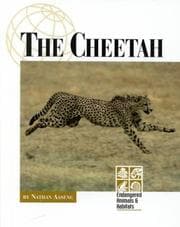 Tapa de Endangered Animals and Habitats - The Cheetah (Endangered Animals and Habitats)