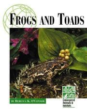 Tapa de Endangered Animals and Habitats - Frogs and Toads (Endangered Animals and Habitats)