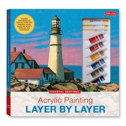 Tapa de Acrylic Painting Layer by Layer