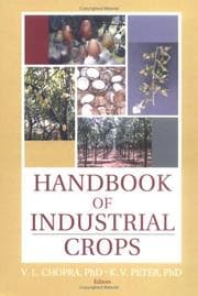 Tapa de Handbook of Industrial Crops