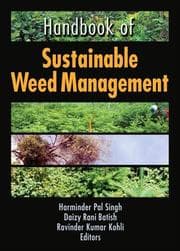 Tapa de Handbook of sustainable weed management