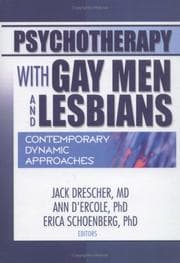 Tapa de Psychotherapy with gay men and lesbians