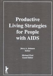 Tapa de Productive Living Strategies for People With AIDS (Occupational Therapy in Health Care Series) (Occupational Therapy in Health Care Series)