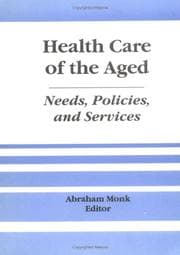 Tapa de Health care of the aged