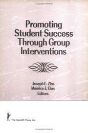 Tapa de Promoting student success through group interventions