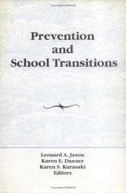 Tapa de Prevention and school transitions