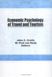 Tapa de Economic psychology of travel and tourism