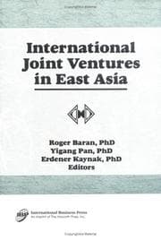Tapa de International joint ventures in East Asia
