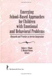 Tapa de Emerging school-based approaches for children with emotional and behavioral problems