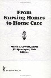 Tapa de From nursing homes to home care