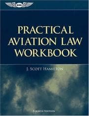 Tapa de Practical Aviation Law Workbook