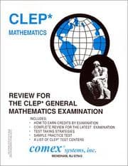Tapa de Review for the Clep General Mathematics Examination