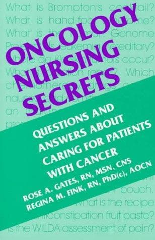 Tapa de Oncology nursing secrets