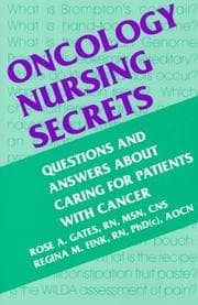 Tapa de Oncology nursing secrets