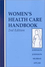 Tapa de Women's health care handbook