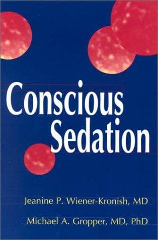 Tapa de Conscious sedation