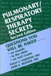 Tapa de Pulmonary/Respiratory Therapy Secrets