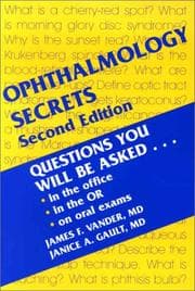Tapa de Ophthalmology secrets