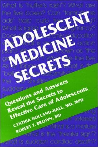 Tapa de Adolescent Medicine Secrets