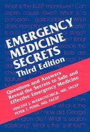 Tapa de Emergency medicine secrets