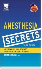Tapa de Anesthesia Secrets
